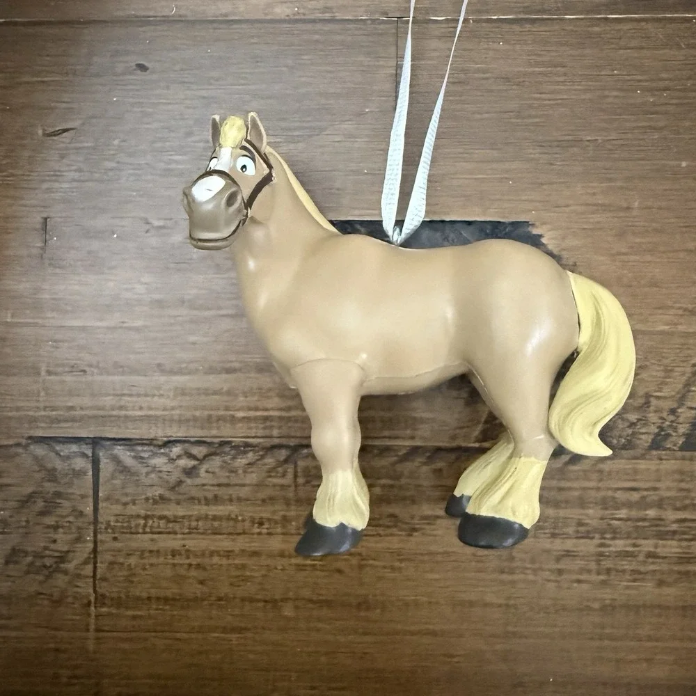 PHILIPPE Belle's Horse Figure Disney Beauty & The Beast‎ Tan Brown 4